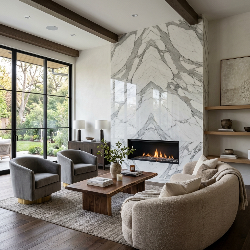 Featured stone installation project showcase